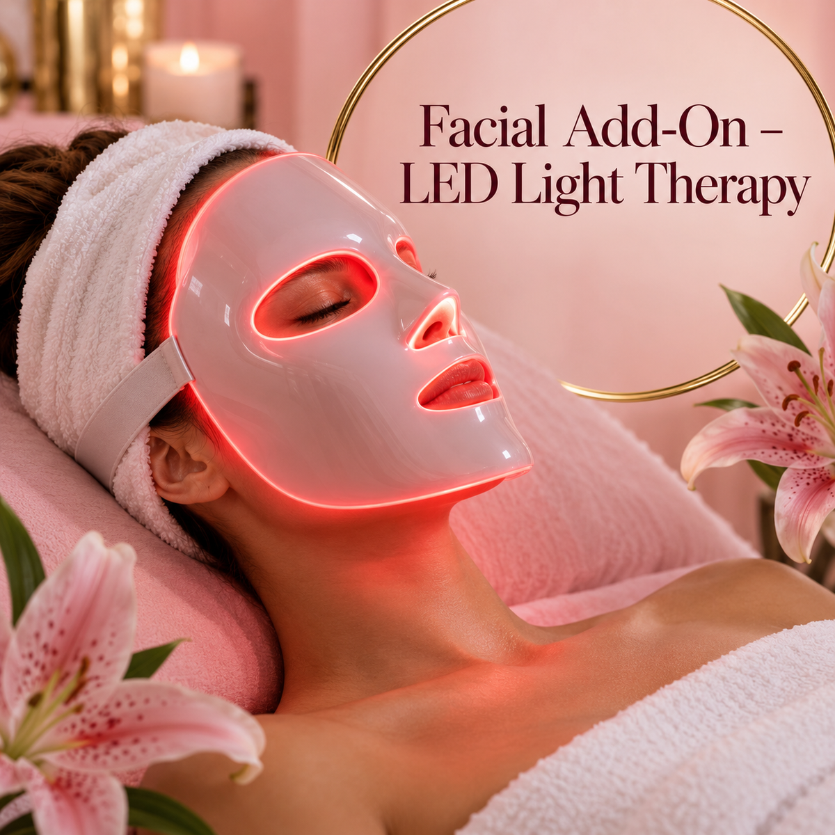 Facial Add-On - LED Light Therapy