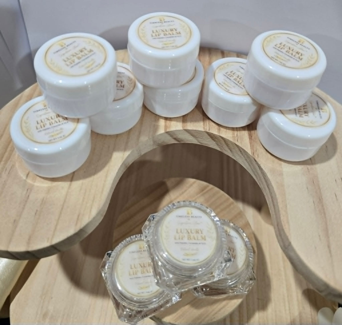 Signature Glow™ Luxury Lip Balm 10ml Natural Vanilla | Peptides • Ceramides • Vitamin E